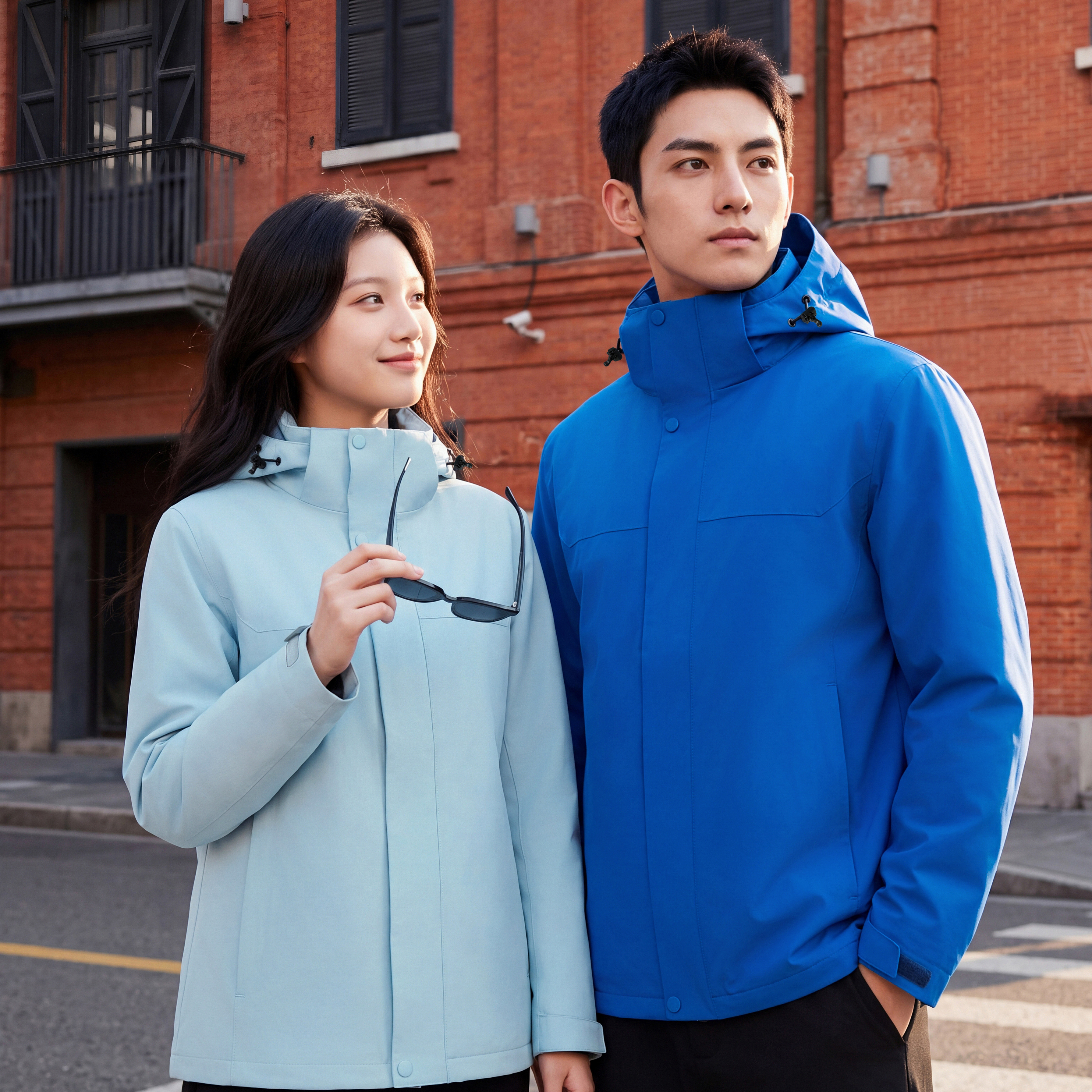 JC-815 Veste hardshell simple coque