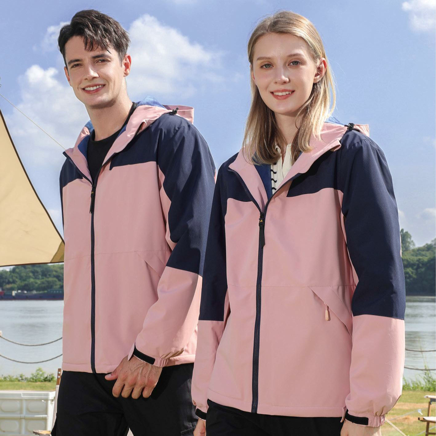 Vestes polaires fausse fourrure de renard